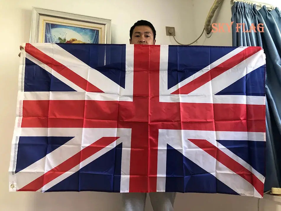 UK Flag 90x150cm Polyester Banner For Indoor And Outdoor Use