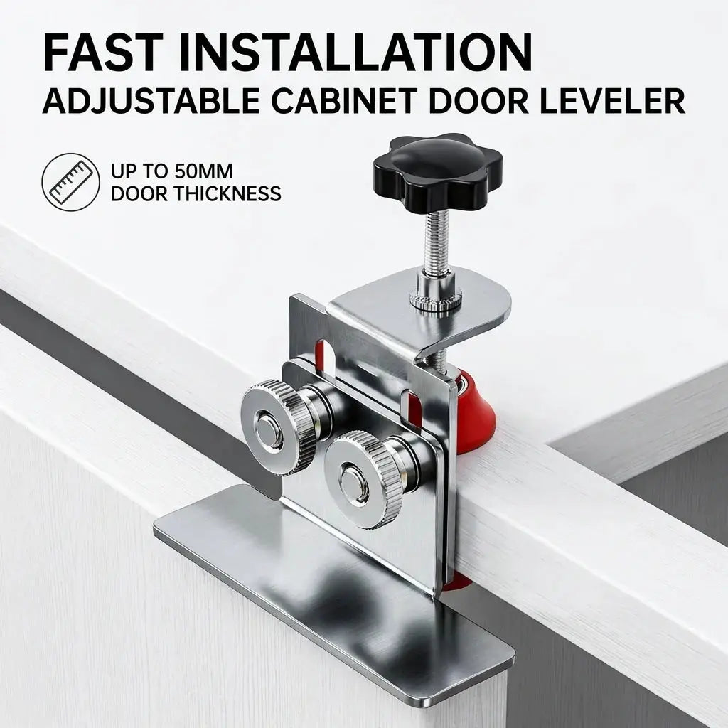 Adjustable Cabinet Door Mounting Clamp For Woodworking Precision Frame Jig Positioner For Cabinet Installation