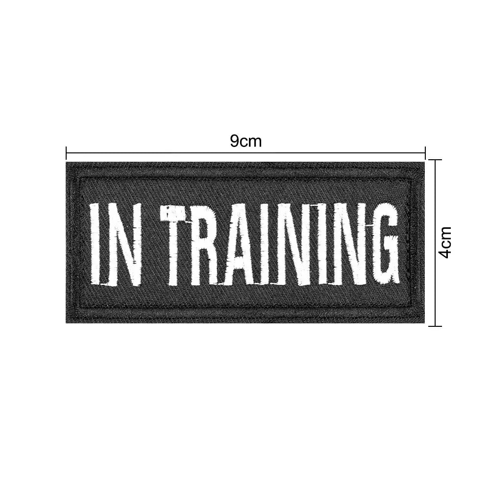One Piece Embroidered Service Dog Patch For Vests And Harnesses Removable Patch For Dogs And Cats