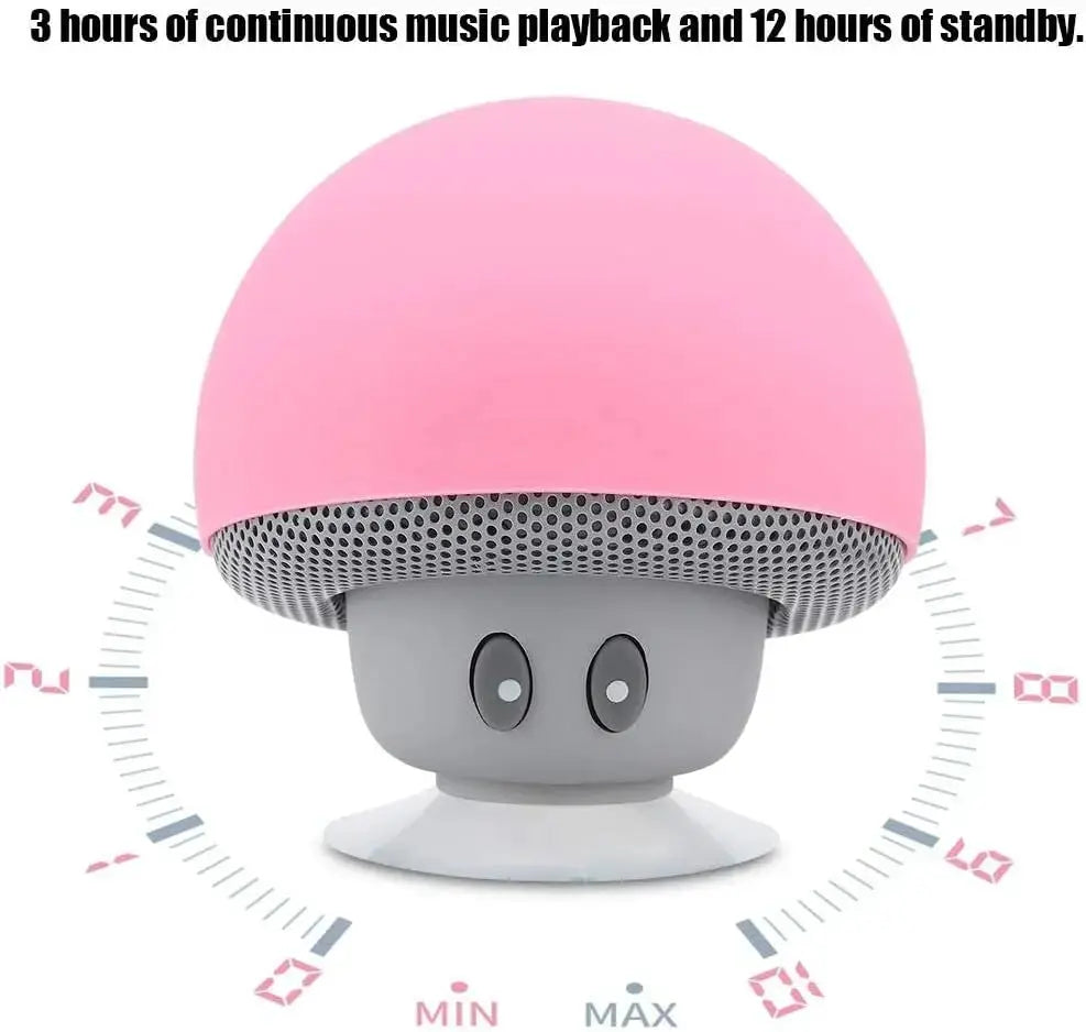 TrailSound Outdoor Bluetooth Speaker With 30 Feet Wireless Range Subwoofer And Suction Cup For Outdoors