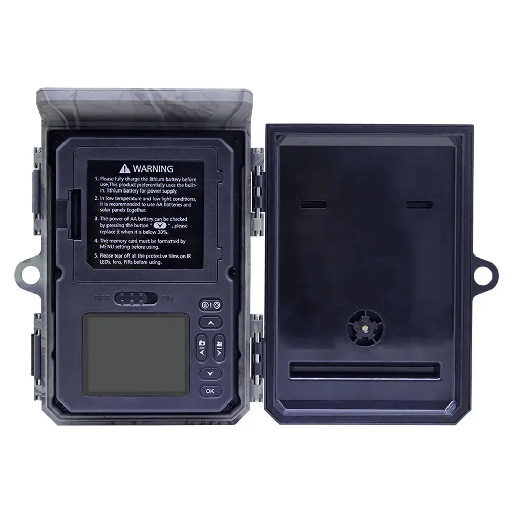 Simples Market black solar wildlife 50MP trail camera with night vision and waterproof
