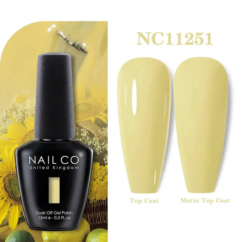 NAILCO 283 Colors Gel Nail Polish Kit Ultra Long Lasting UV Gel Varnish With 30 Day Shine