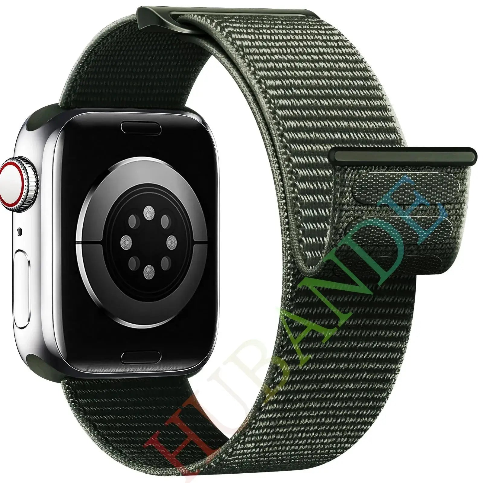 Nylon Strap for Apple Watch 10 42mm 46mm Ultra 2 49mm Breathable Replacement Wristband for IWatch 9 8 7 6 5 4 3SE 45mm 41mm 44mm