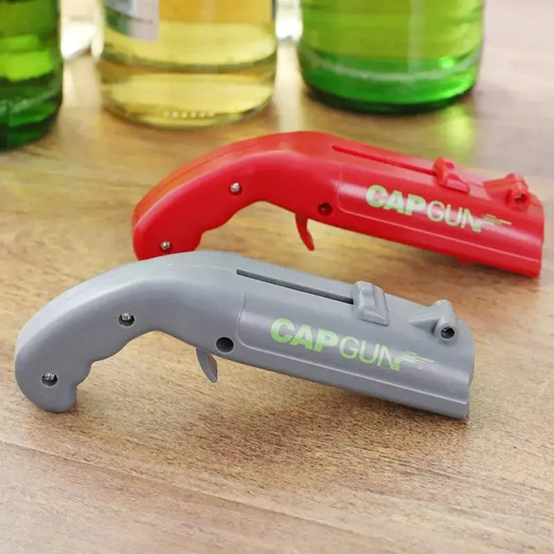 Ejector Bottle Opener Launch Spring Cap Portable Drink Opener For Kitchen Bar Party Accessories