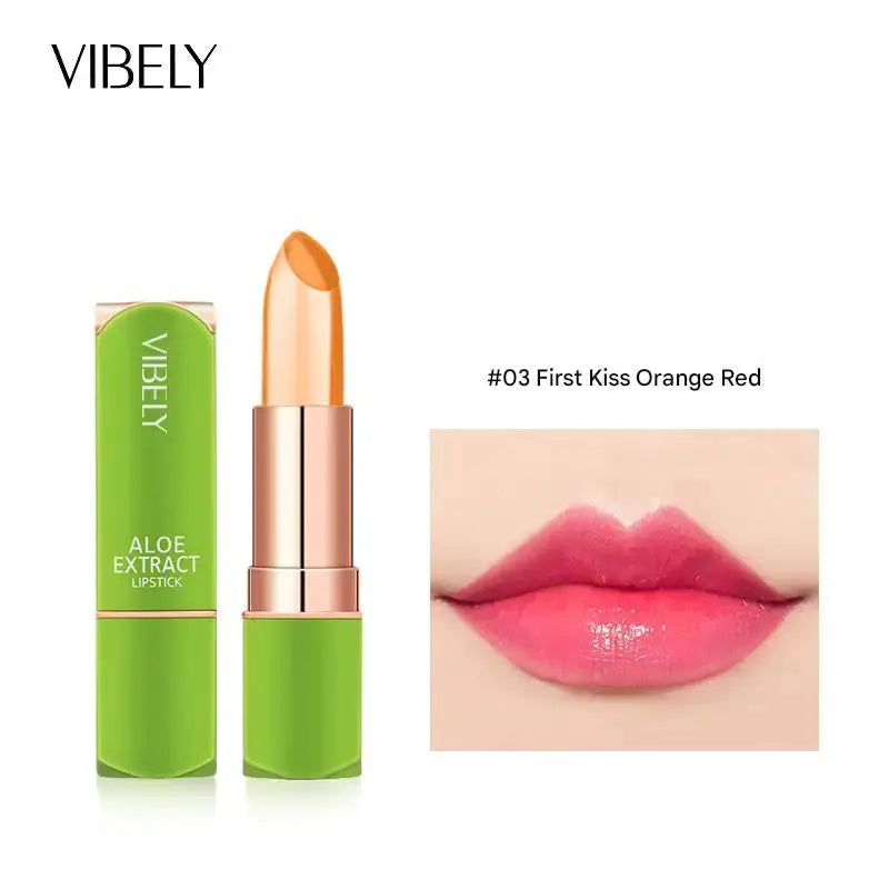 Vibely 7 Color Mood Changing Lip Balm With Aloe Vera Hydration And Long Lasting Color Shifting Shine