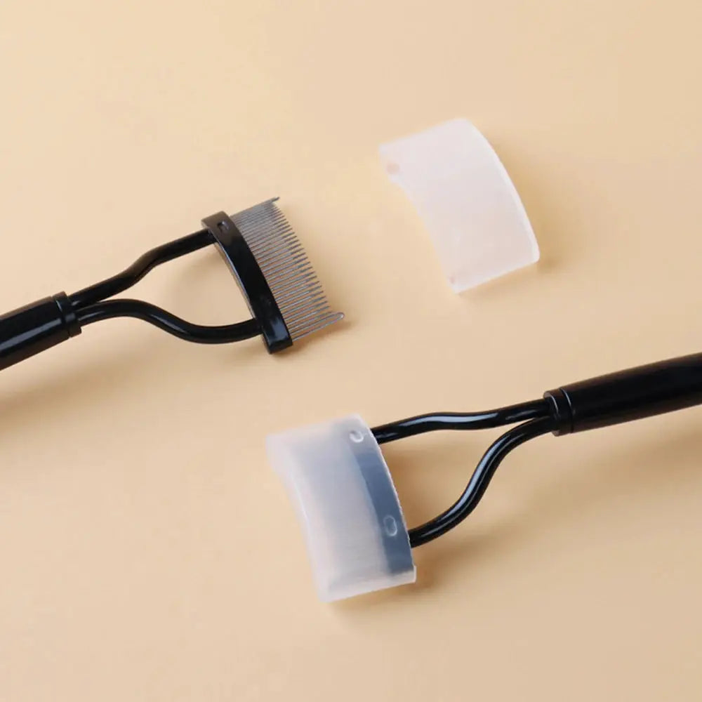 Steel Needle Eyelash Comb Semi Arc Portable Grafting Tool For False Eyelashes Lash Molding Tools