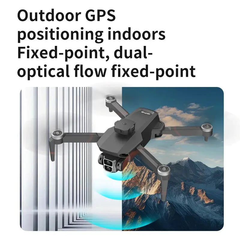Simples Market L106-1PRO GPS professional drone with 4K camera, black brushless quadcopter