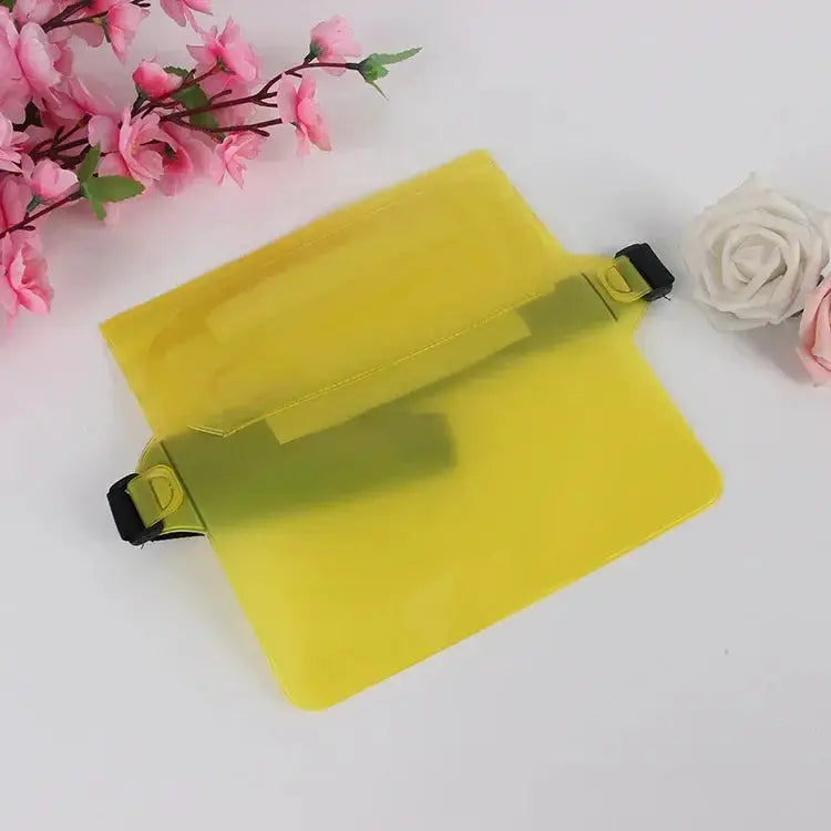 Three Layer High Waterproof Sealing Swimming Bag Large Transparent Dry Pouch For Iphone And Mobile Phones