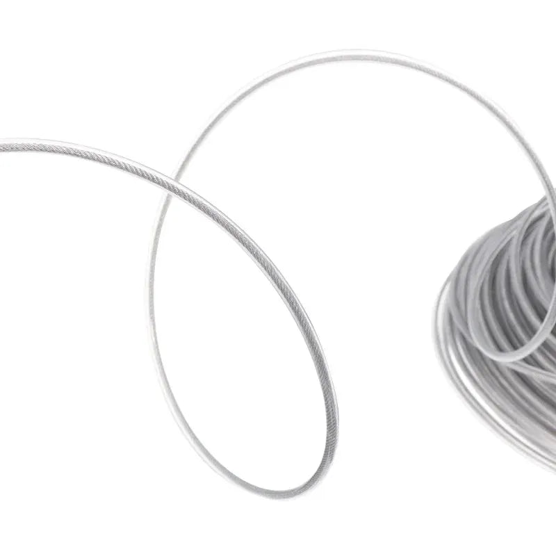 LUSQI Steel Wire Nylon Grass Trimmer Line 5M 10M 15M Replacement Rope For Brush Cutters And Lawn Mowers