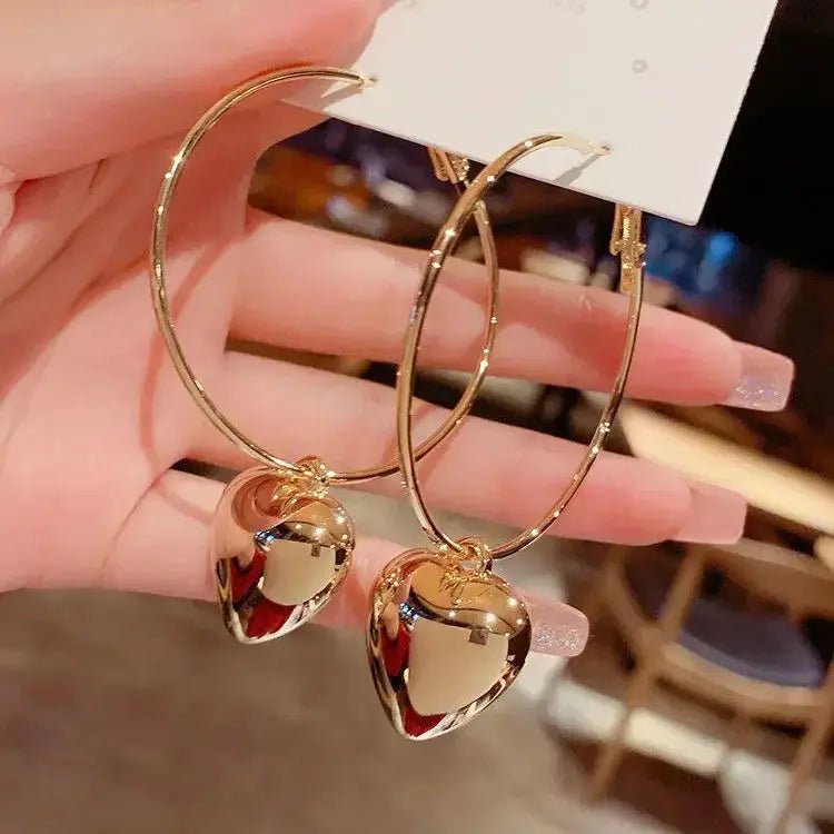 Punk Geometric Zinc Alloy Stud Earrings For Women Irregular Grain Trendy Vintage Jewelry Gift Party Travel - Simples Market