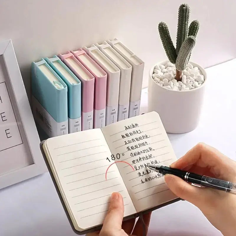A7 mini notebook set by Simples Market; multiple pastel pocket notebooks with 96 sheets