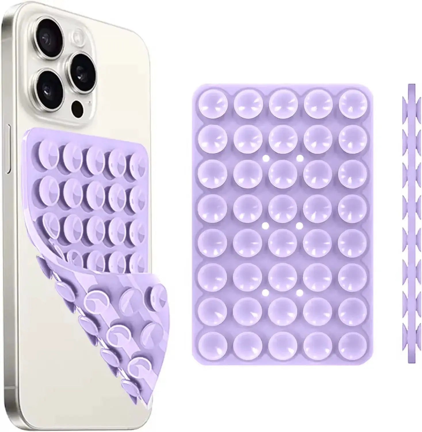 GripMate Silicone Suction Cup Phone Case Mount for Hands Free Selfies and Videos on iPhone and Android