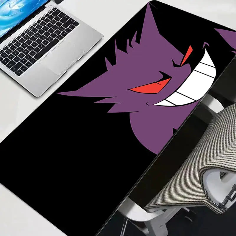 Kawaii Gengar Mouse Pad XXL For Gaming PC Desk Mat Keyboard Pad Gamer Desk Surface
