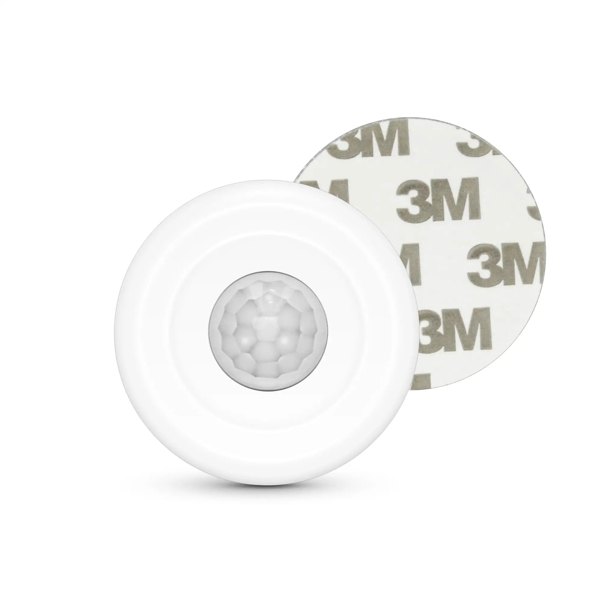 Simples Market Tuya WiFi Smart PIR motion sensor; white plastic housing with lens and 3M mounting tape