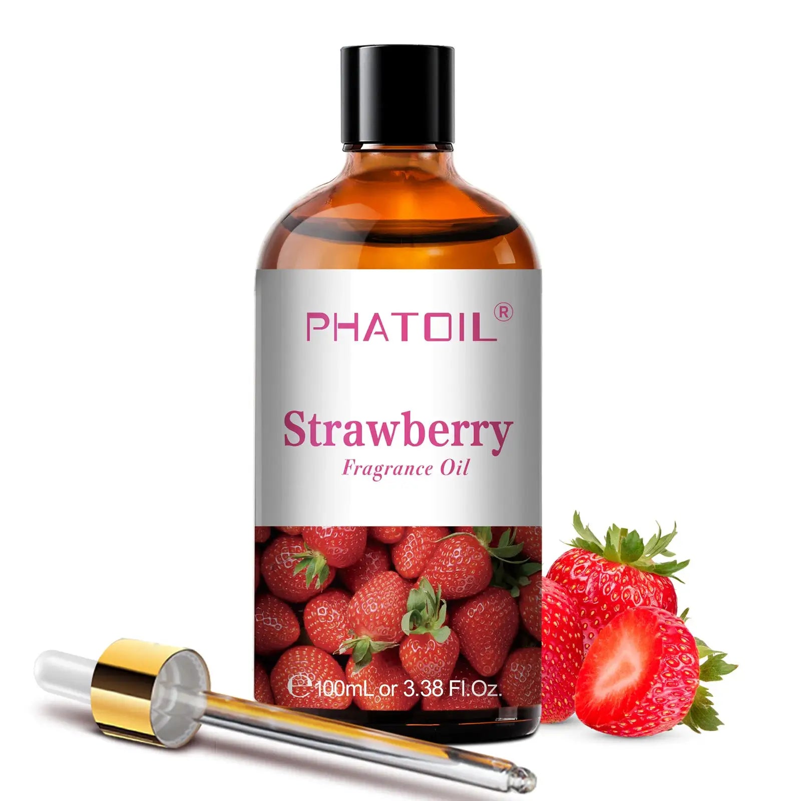 PHATOIL 100ml Aromatherapy Fragrance Oil Coconut Vanilla Strawberry Cherry Lemon For Diffuser Candle Making 1 2 3 Pack