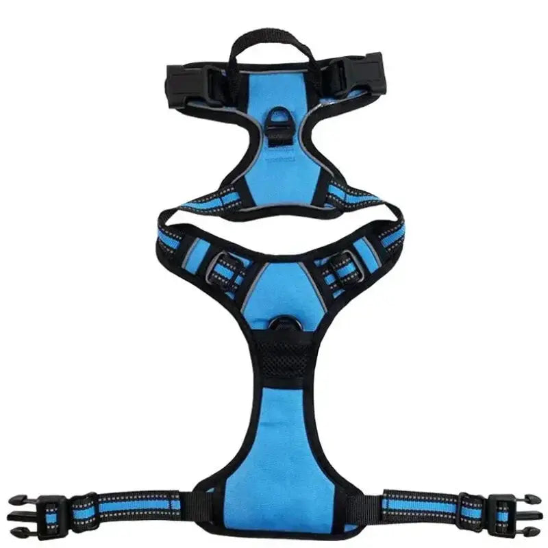 Reflective Adjustable Breathable Vest Chest Strap Harness For Small Medium Large Dogs Cats Puppies Pet Collar Accessory