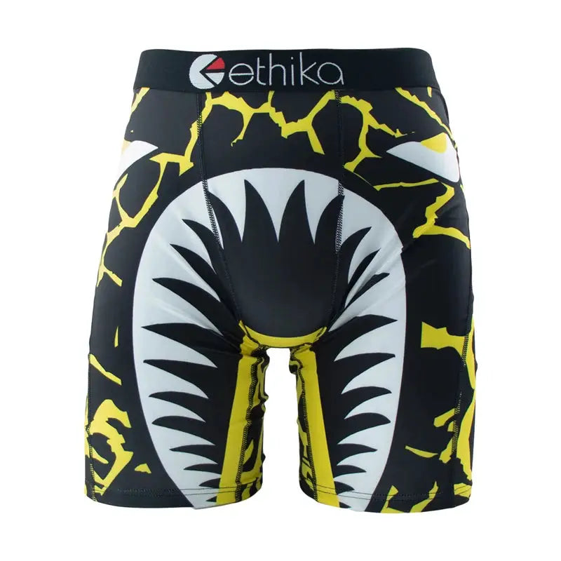 ETHIKA Mens Boxer Shorts Breathable Mesh Crotch Trunks Plus Size S3XL Swimming Underpants