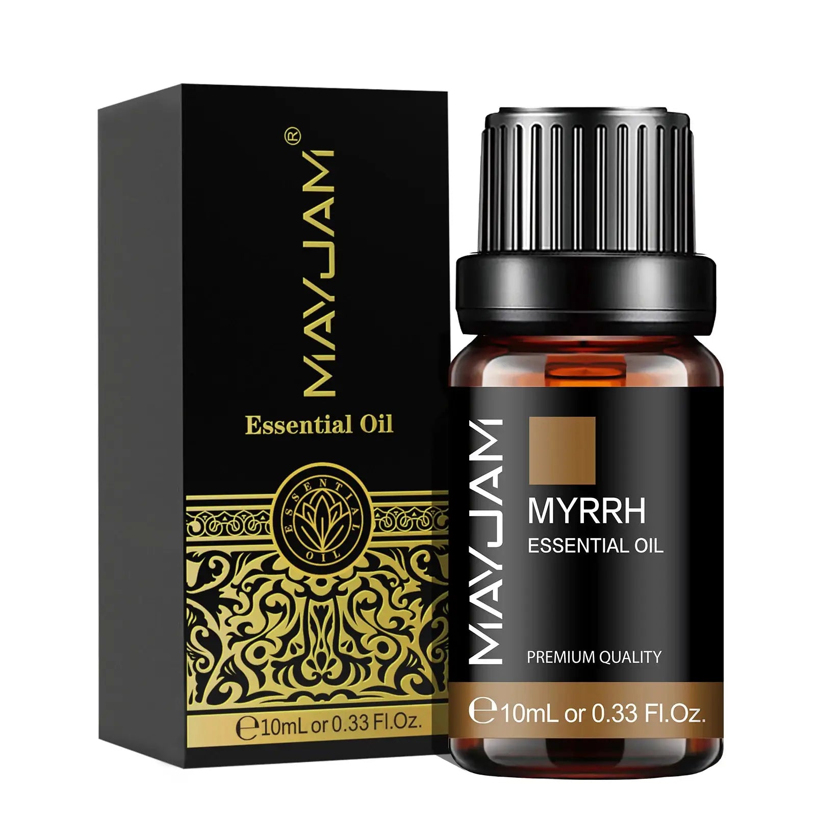 MAYJAM 10ML Essential Oil Set Lavender Jasmine Eucalyptus Vanilla Sandalwood Bergamot Citronella Cinnamon Fragrance Oil