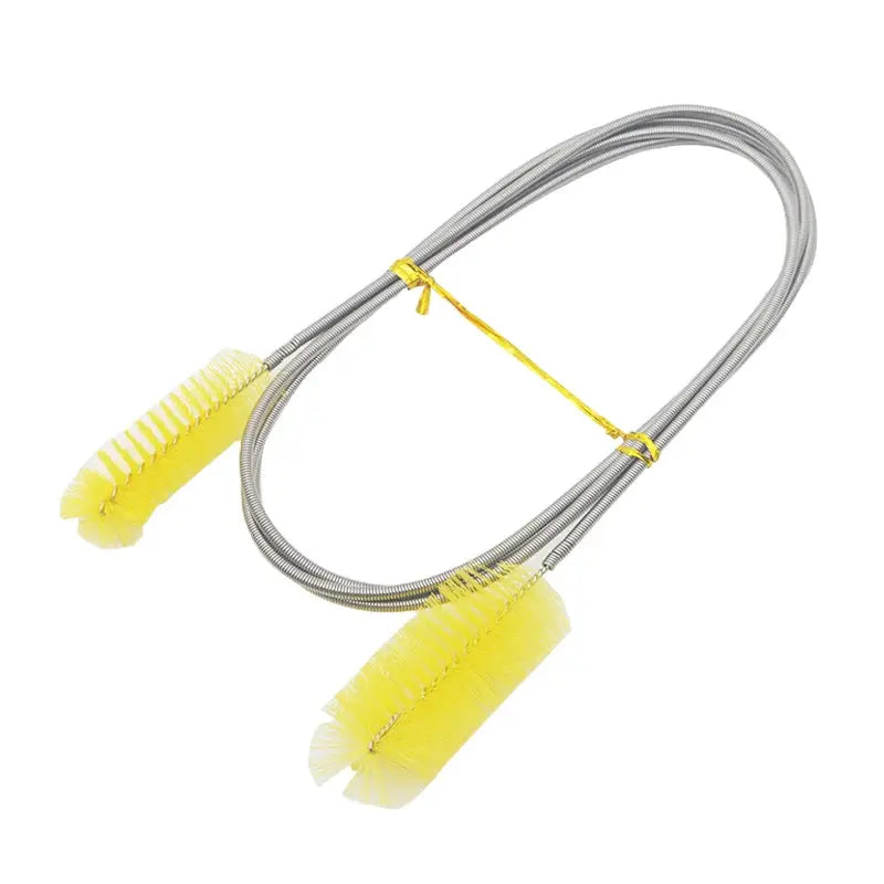 Stainless Steel Aquarium Cleaning Brush For Water Filter Pumps Lily Pipes Air Tubes Hoses Fish Tank Maintenance