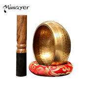 Miwayer Tibetan Singing Bowl Handcrafted In Nepal Copper Sound Therapy For Yoga Meditation Buddhism Home Decor