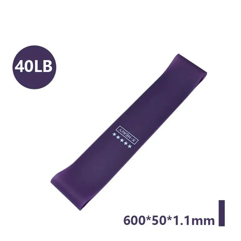 Portable Fitness Equipment Rubber Resistance Bands for Yoga Gym Strength Training Pilates Crossfit Women Men