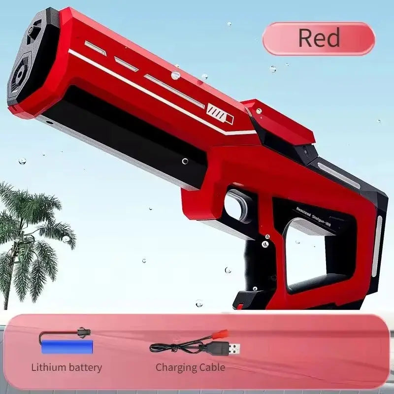 Automatically Absorbs Water High Pressure Electric Water Gun For Kids Summer Pool Games Outdoor Water Fight Gift