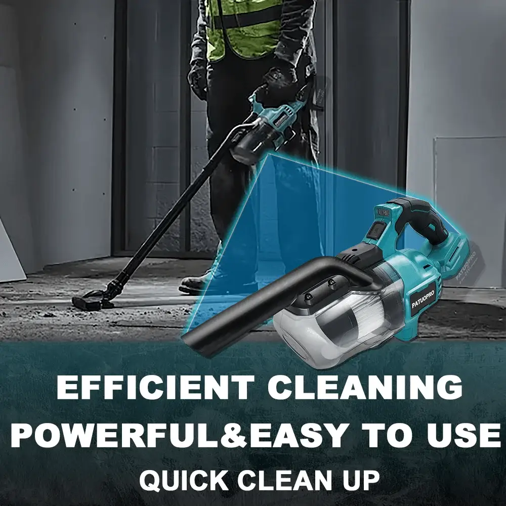 Cordless Handheld Vacuum Cleaner for Makita 18V Battery Portable Cleaning on Hard Floors Carpets Cars and Pet Hair