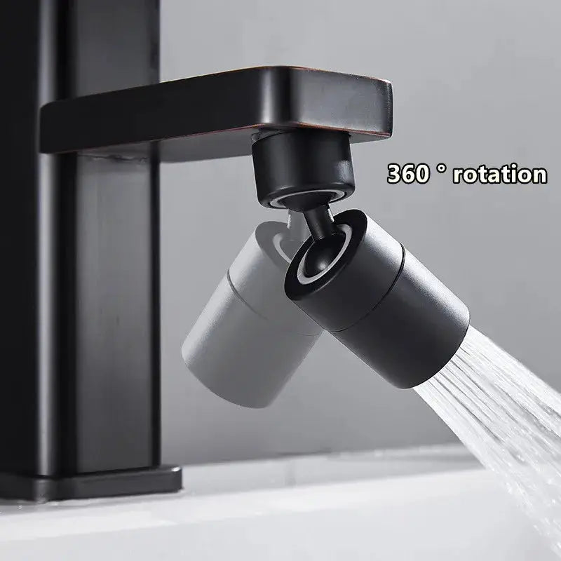 360 Degree Swivel Faucet Spray Head for Kitchen and Bathroom Dual Modes Water Saving Extension Aerator