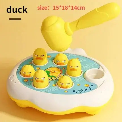 Cartoon Whac A Mole Montessori Baby Toy Educational Toddler Gift Animal Theme Knocking Game Parent Child Board Game Boy