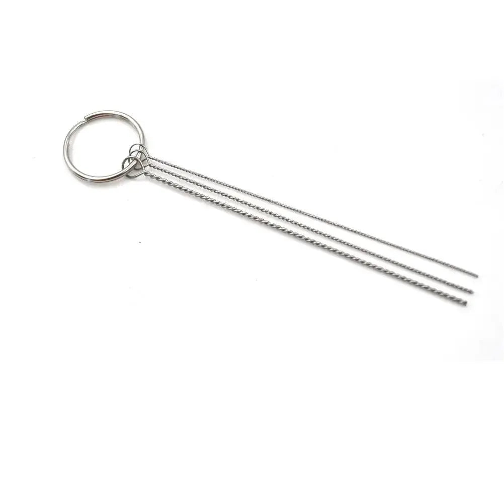 11 Piece Airbrush Cleaning Kit With Nozzle Cleaning Needles And Brushes For Spray Gun Repair