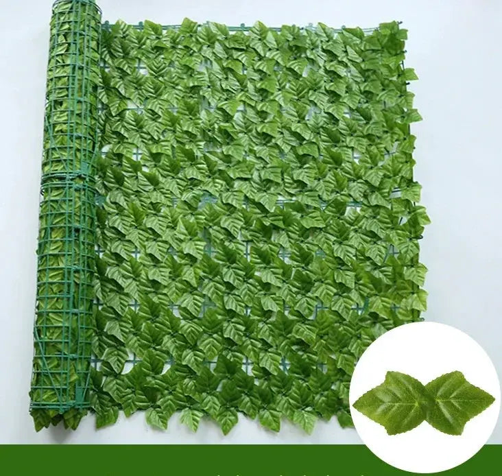 Artificial Ivy Hedge Fence Board for Outdoor Garden and Balcony Privacy Fence Decoration