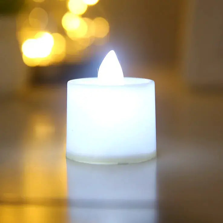 LED Flameless Tea Candles Battery Powered Safe Candles For Wedding Decor Birthday Parties Home Table Candles