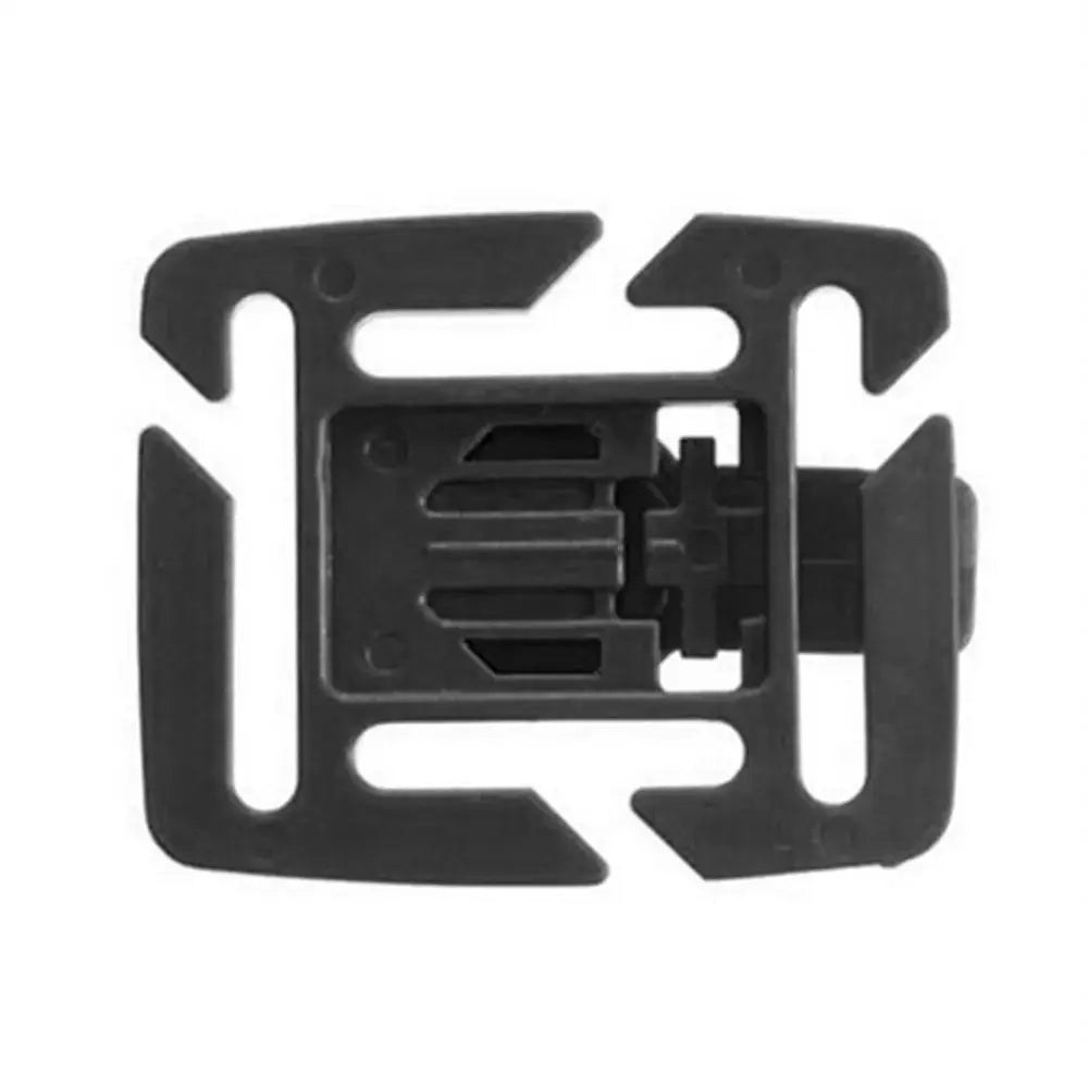 Drinking tube clip rotatable MOLLE hydration clip for webbing, black
