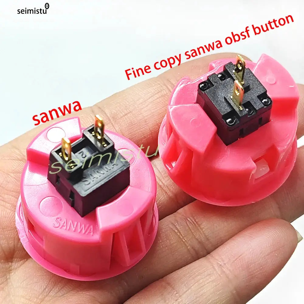 Sanwa OBSF 30mm Arcade Push Button Durable For Multicade MAME JAMMA Video Game Console DIY Start Coin Switch