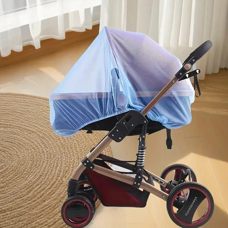 Stroller Mosquito Net Full Coverage Dense Mesh for Superior Insect Protection Polyester for Babies and Toddlers