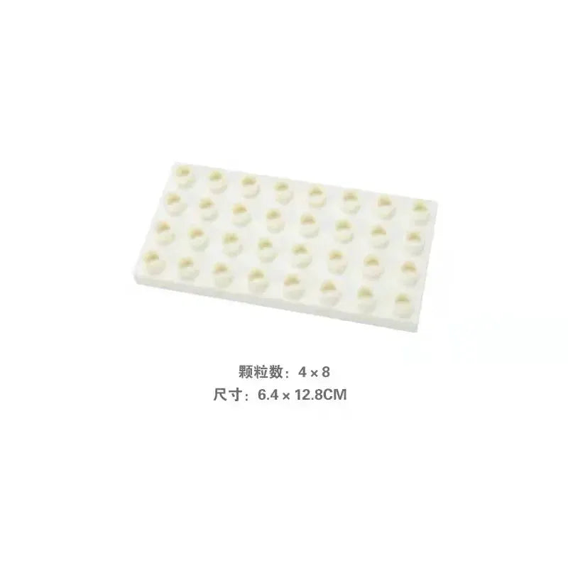 Big Building Blocks Compatible With Large Bricks Road Plates Car Parking Fuel Station Traffic Educational Toys For Kids