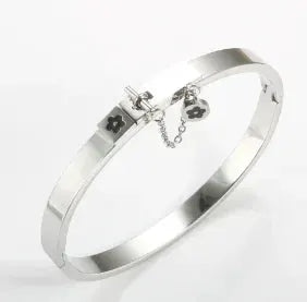 Stainless Steel Zirconia Bracelet For Women Fashion Jewelry Bangles Elegant Accessory