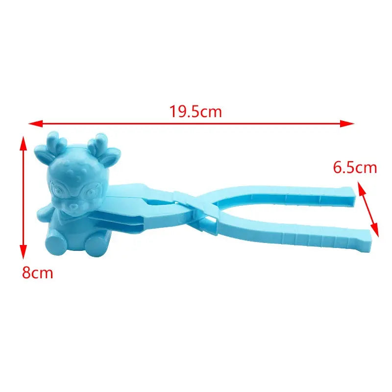 Duck Rice Mold DIY Snowball Maker with Handle Eco Friendly PP Plastic Cute Animal Rice Shaper for Kids and Adults