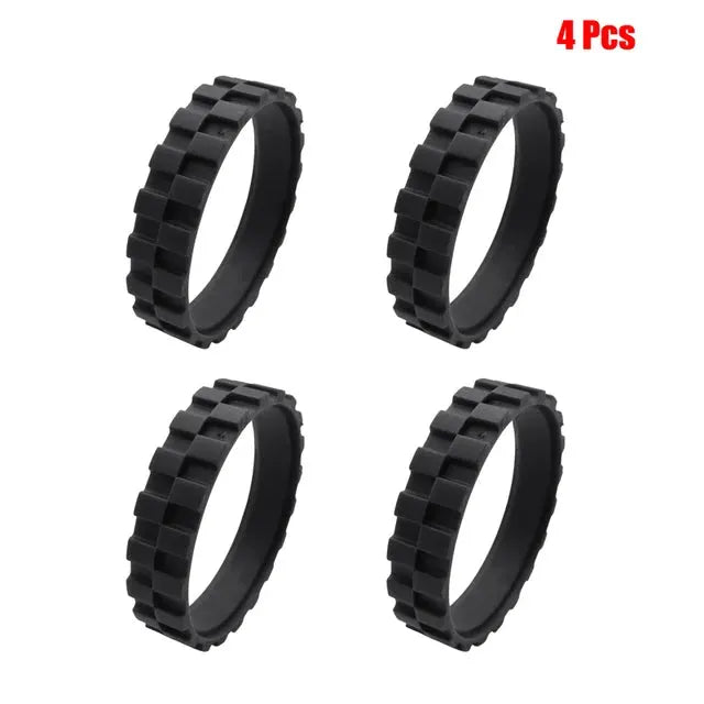 Tires For iRobot Roomba Wheels Anti Slip Rubber Tires For iRobot Roomba Wheels 500 600 700 800 900E5 I7 S9 980 698 Series Spare Parts