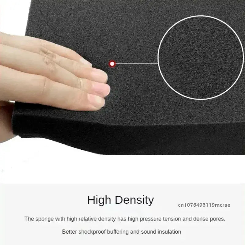 Simples Market black 50x30cm high-density foam pad for toolboxes, shock-absorbing sponge sheet
