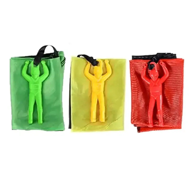 Tangle Free Parachute Toys For Kids Outdoor Flying Parachute Gift For Boys And Girls Easter Basket Stuffers