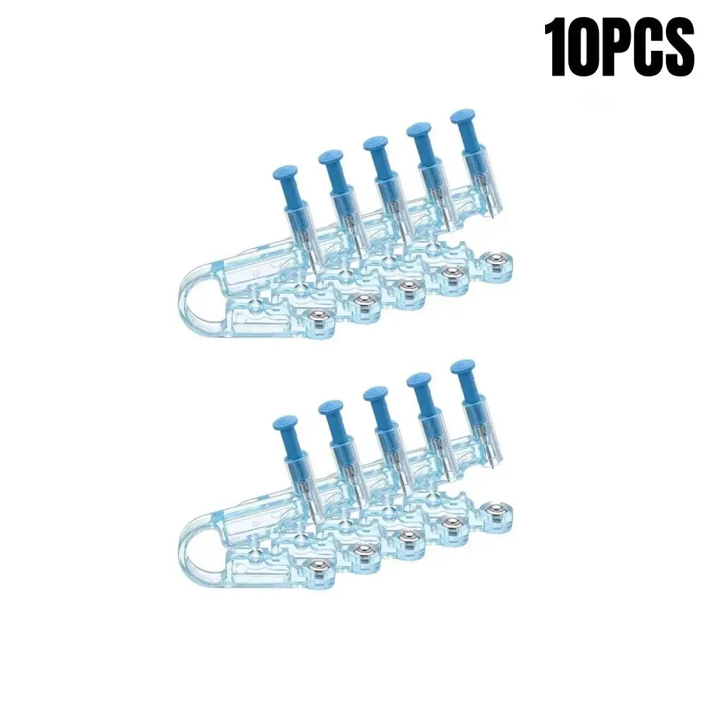 Disposable Ear Piercing Gun Kit 5 Or 10 Pcs Asepsis Safe Nose Piercer Tool Set Stainless Steel Body Jewelry