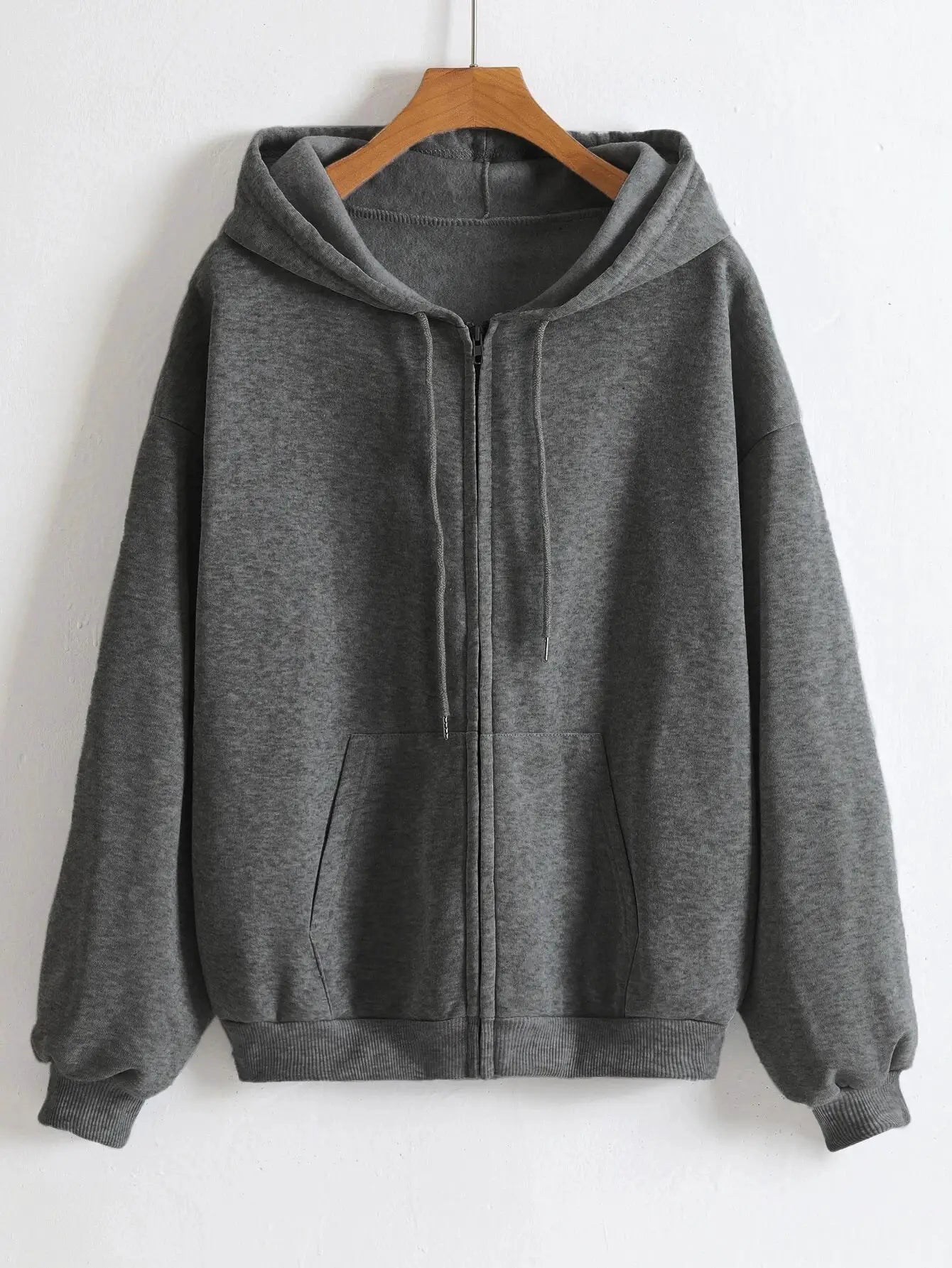 UrbanPulse Womens Fleece Zip Up Hoodie Heavyweight Warmth With Faux Fur Lining For Running And Streetwear