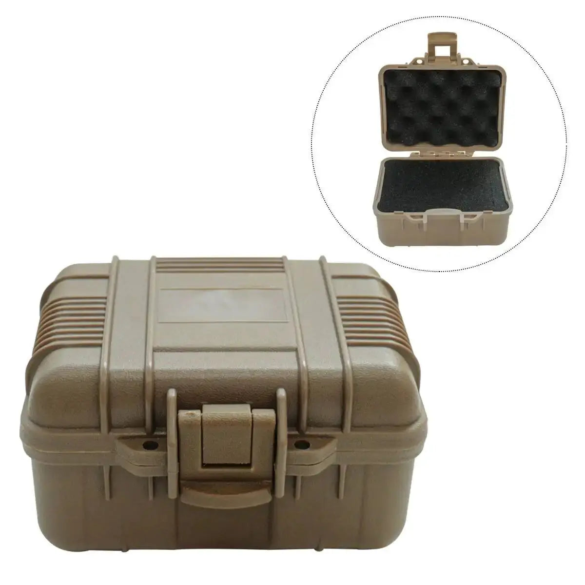 GuardPro Outdoor Shield Hard Case With Anti Shock Foam For Fragile Items And Small Electronics