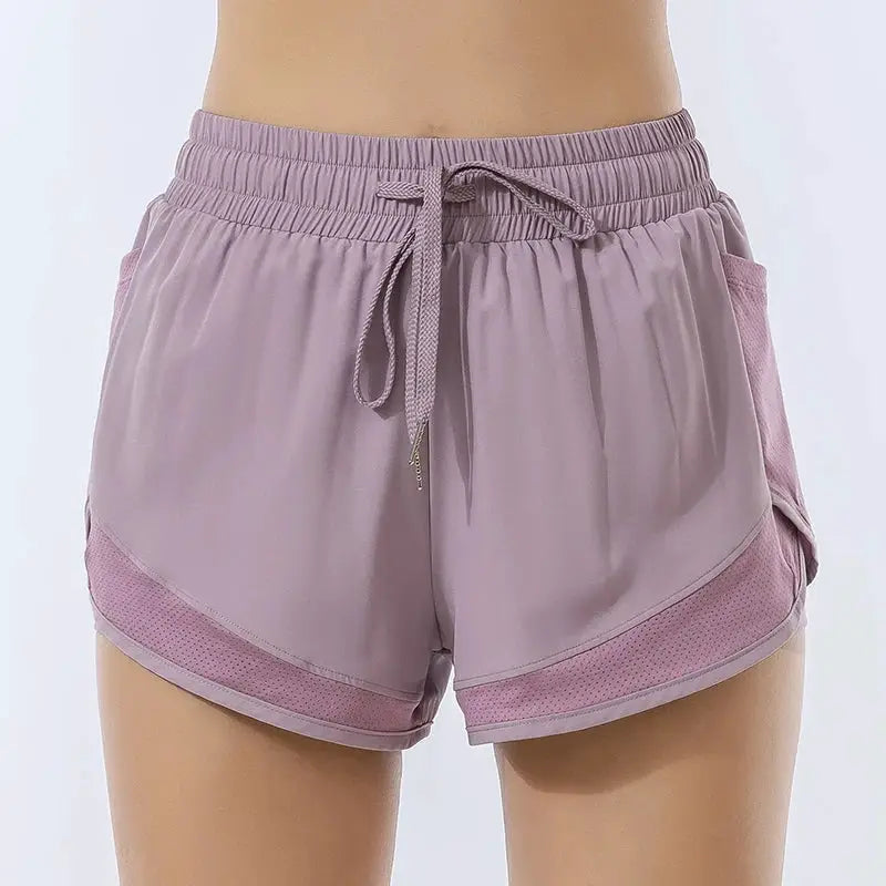 VivaFlex Women's QuickDry Lightweight Fitness Shorts For Yoga Running And Gym Training