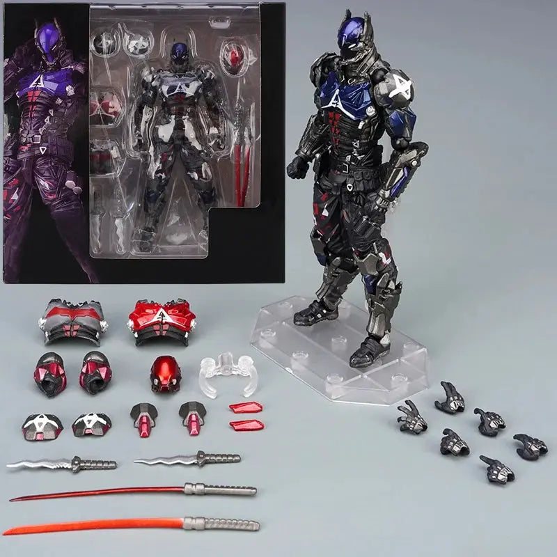 Amazing Yamaguchi Arkham Knight Batman Red Hood Robin Jason Todd Action Figure Collectible Toy Gift