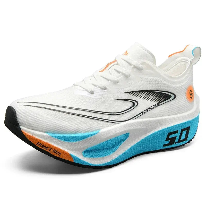 Unisex 2025 Full Carbon Plate Running Shoes For Marathon Racing Lightweight Breathable Bounce Cushion Sports Sneakers