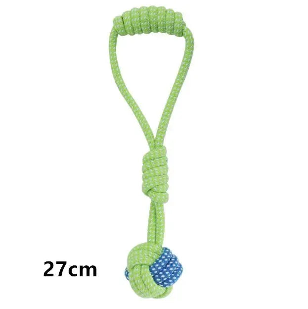 Interactive Cotton Rope Dog Toys For All Sizes Durable Chew Toy Dental Health Puppy Toy
