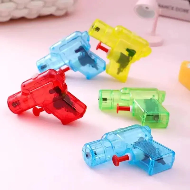 Six Pack Mini Summer Spray Water Guns For Outdoor Play Beach Toys Kids Party Favors Pinata Fillers Pool Fun