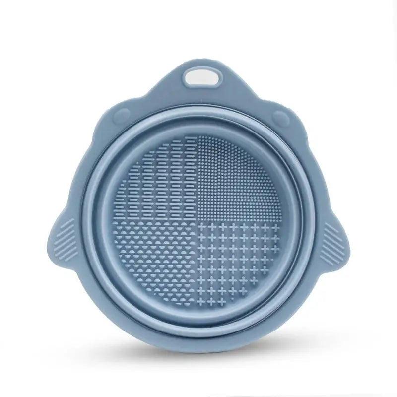 SiliconeCare Makeup Brush Cleaner Cleaning Bowl Tool Set Gentle Wet And Dry Cleaning Without Hurting Bristles